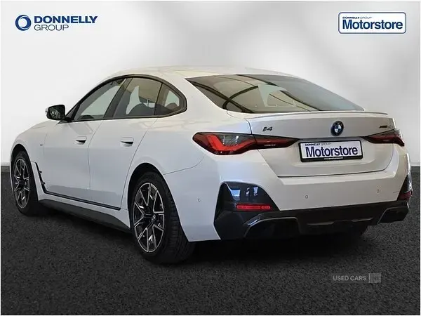 Used BMW i4 M Sport 250 kW (340 HP) 2022 White Sedan