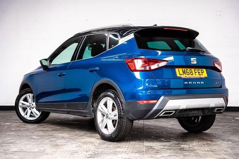 Used Seat Arona FR 115 HP (84 kW) 2018 Blue SUV