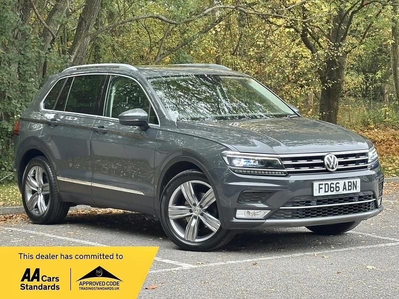 Grey Used 2017 VW Tiguan SEL SUV | £12,645 (Fair price) - Image 1/4