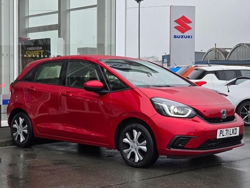 Used Honda Jazz Hybrid 107 HP (78 kW) 2021 Red Hatchback