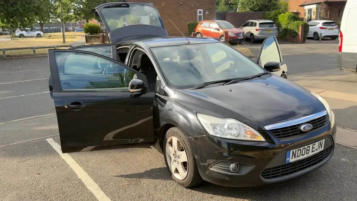 Used Ford Focus Style 110 HP (80 kW) 2008 Black Hatchback