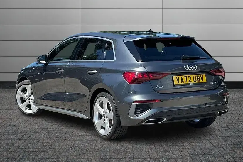 Used Audi A3 S-Line 150 HP (110 kW) 2022 Daytona grey Sedan