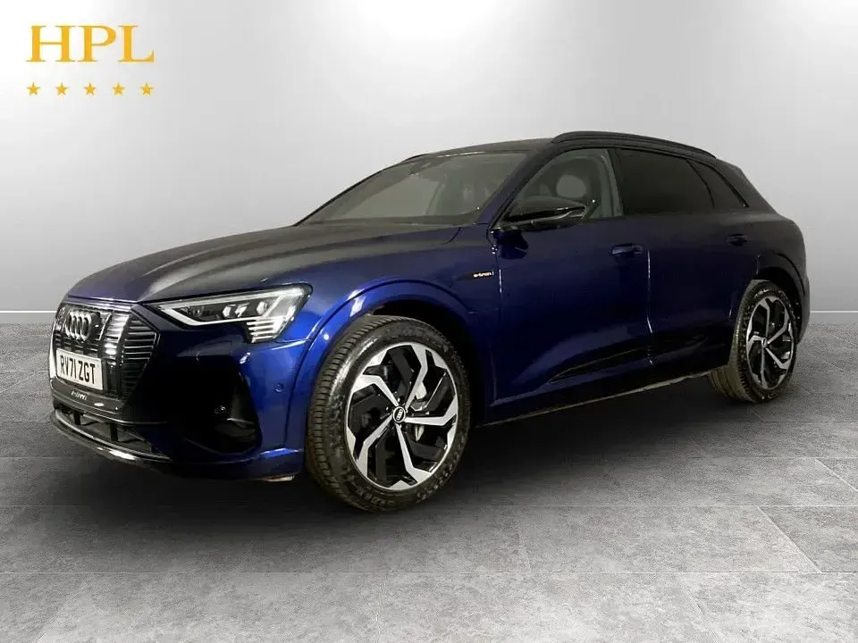 Used Audi e-tron Black Edition 11 kW (15 HP) 2021 Blue SUV