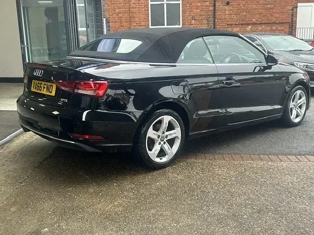 Used Audi A3 Cabriolet Sport 147 HP (108 kW) 2017 Black Cabriolet