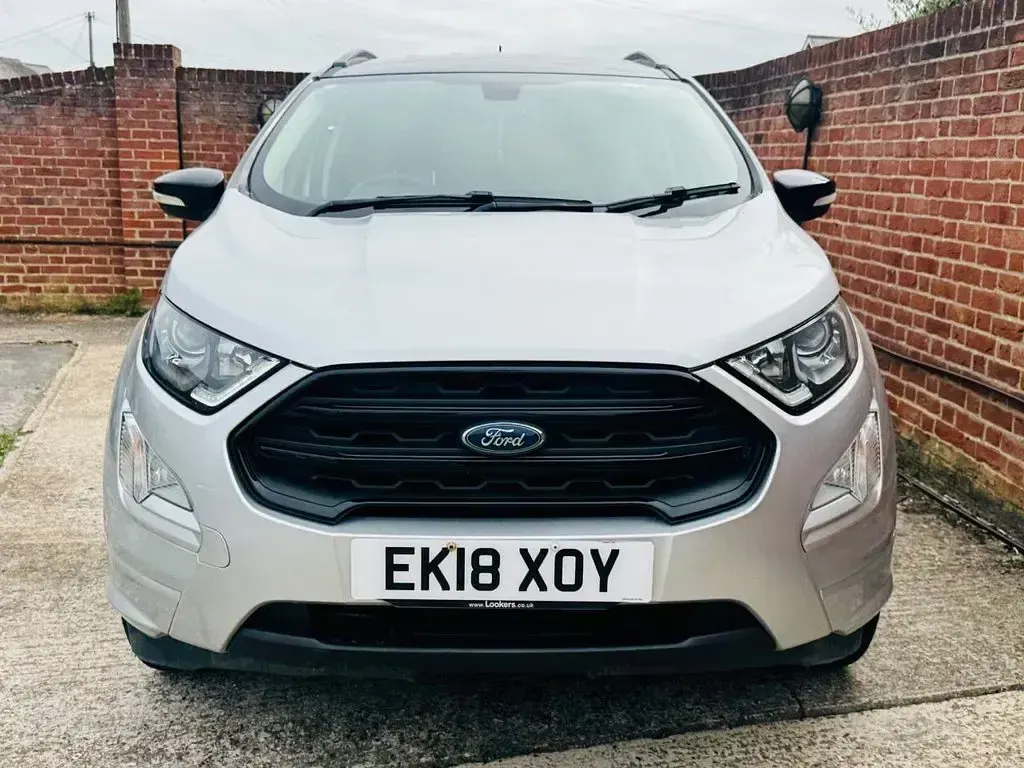 Used Ford Ecosport ST-Line 125 HP (91 kW) 2018 Silver SUV