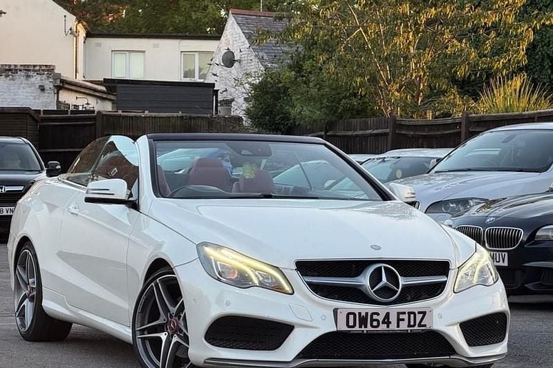 White Used 2014 Mercedes E350 AMG line Cabriolet | £10,980 (Fair price) - Image 1/1
