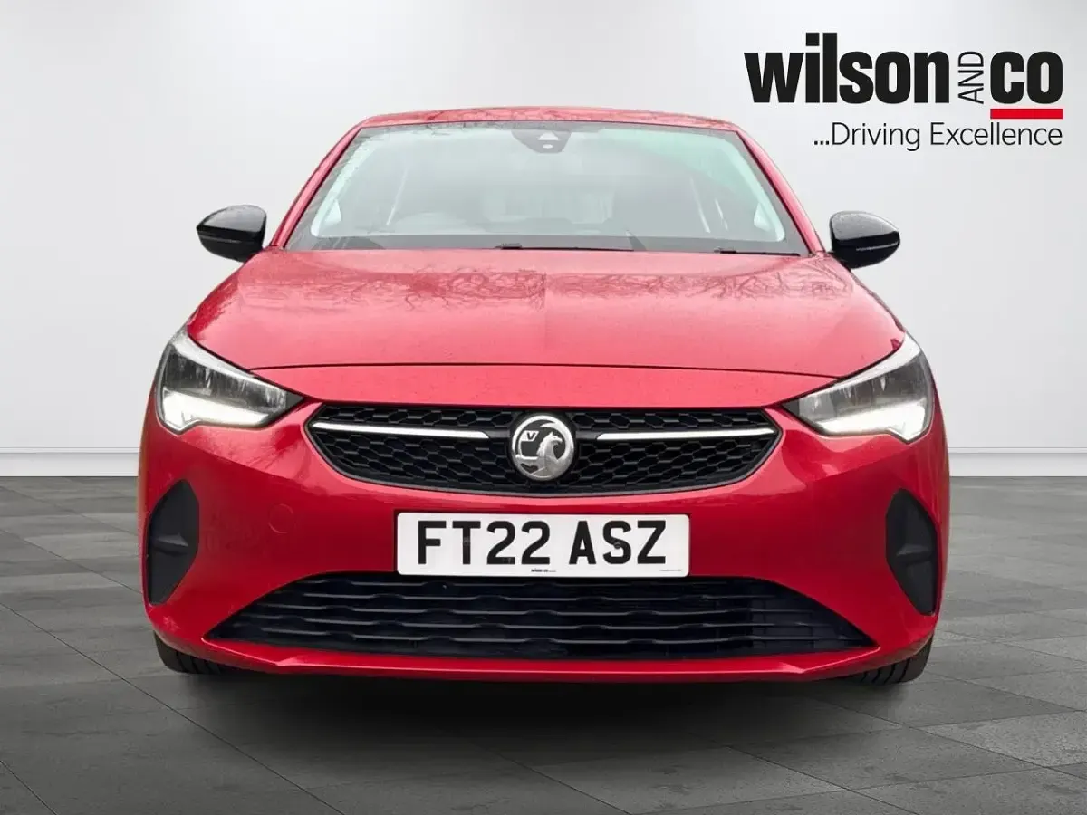 Used Vauxhall Corsa Edition 75 HP (55 kW) 2022 Red Hatchback