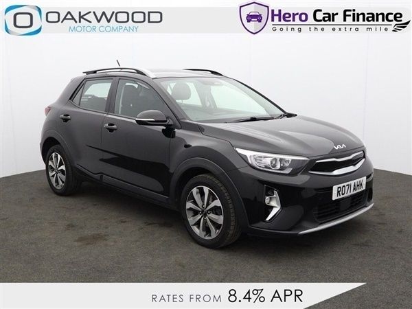 Black Used 2021 Kia Stonic 2 SUV | £15,090 (Expensive) - Image 1/1