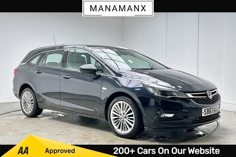Blue Used 2018 Vauxhall Astra Elite Estate | £7,490 (Good price) - Image 1/3