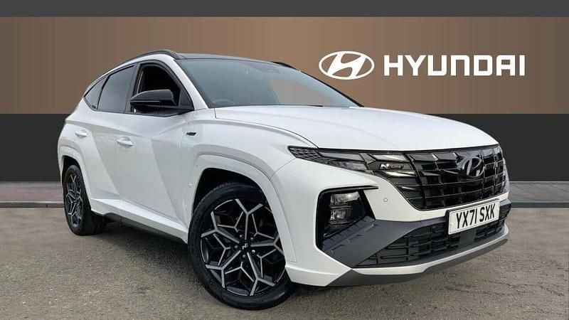 White Used 2021 Hyundai Tucson N Line SUV | £19,602 (A bit pricey) - Image 1/3