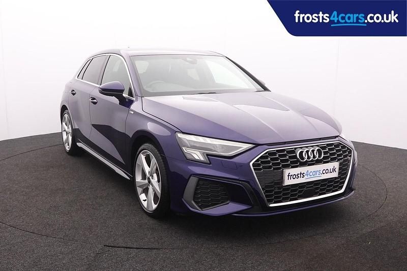 Used Audi A3 S-Line 2024 Blue Hatchback