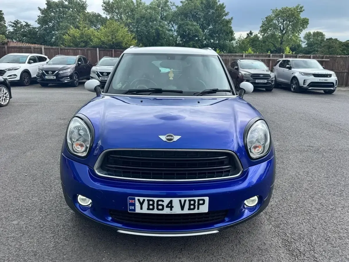 Used Mini Cooper D Countryman 112 HP (82 kW) 2014 Blue SUV