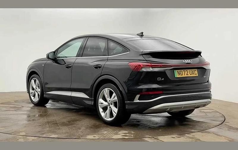 Used Audi Q4 Sportback e-tron S-Line 147 kW (200 HP) 2023 Black SUV