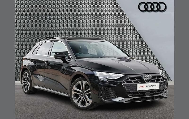 Used Audi A3 S-Line 147 HP (108 kW) 2025 Black Hatchback