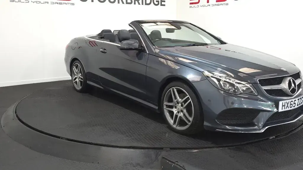 Used Mercedes E220 AMG line 2015 Grey Cabriolet