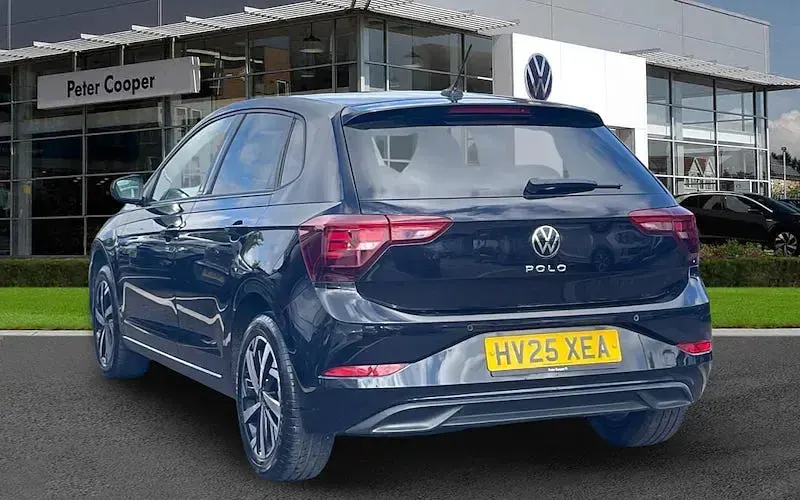 Used VW Polo Match 95 HP (69 kW) 2025 White Hatchback