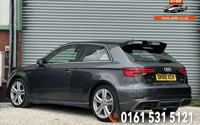 Used Audi A3 Sportback S-Line 150 HP (110 kW) 2016 Grey Hatchback