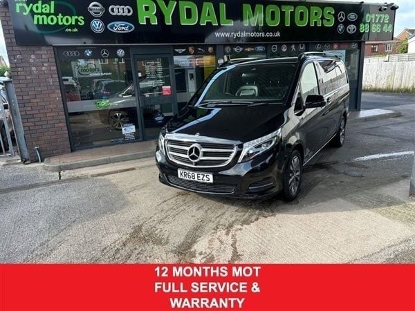 Black Used 2018 Mercedes V220 MPV | £28,499 (A bit pricey) - Image 1/1
