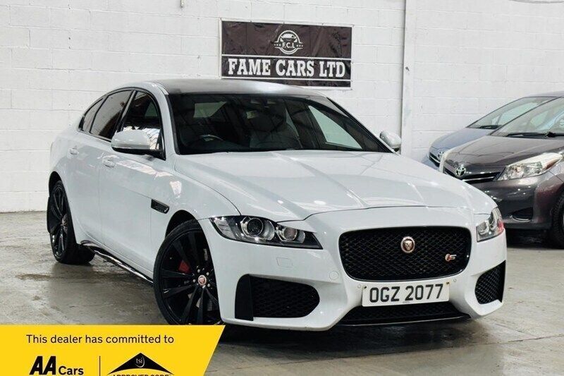 White Used 2016 Jaguar XF S Sedan | £7,800 (Good price) - Image 1/1