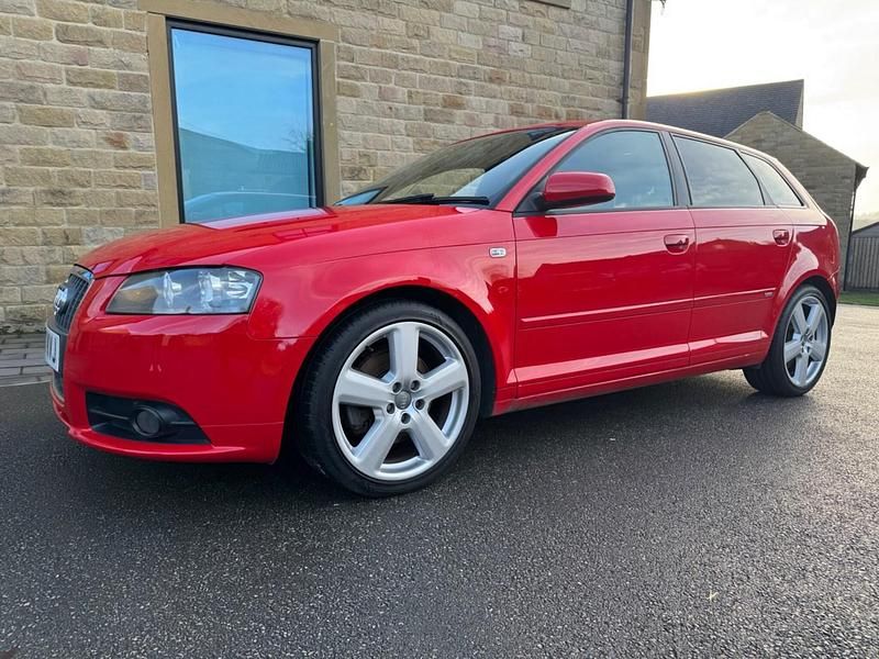 Used Audi A3 Sport 2007 Red Hatchback