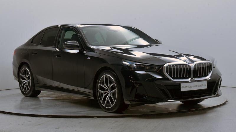 Black Used 2025 BMW 520 M Sport Sedan | £37,995 (Good price) - Image 1/4