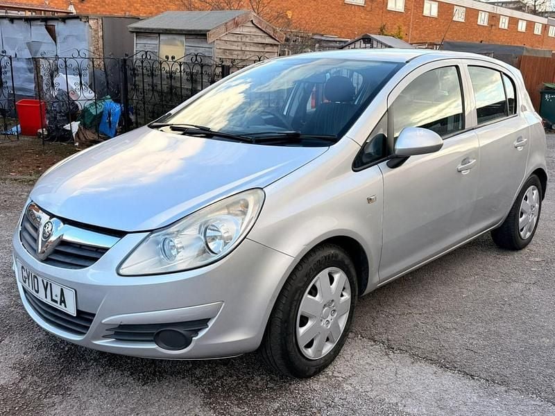 Used Vauxhall Corsa 100 HP (73 kW) 2010 Silver Hatchback