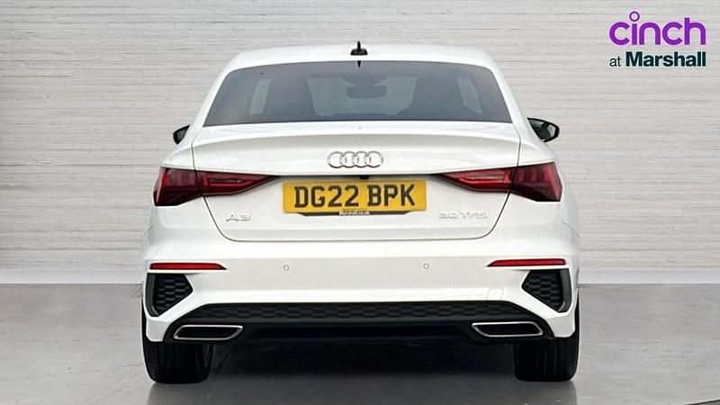 Used Audi A3 S-Line 110 HP (80 kW) 2022 White Sedan