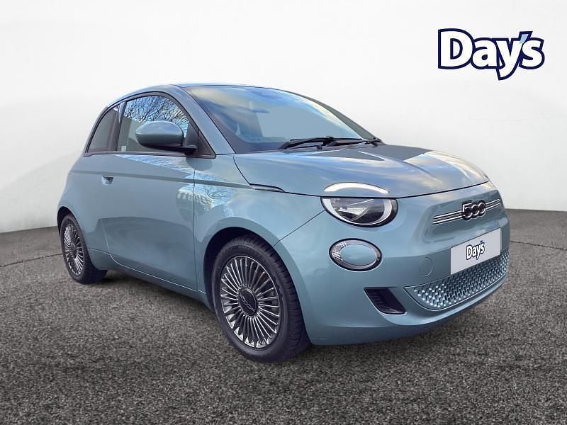 Used Fiat 500e Icon 86 kW (118 HP) 2022 Blue Hatchback