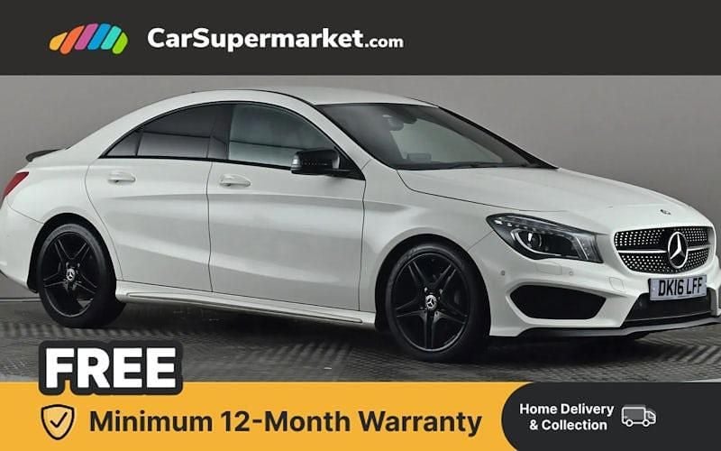 Used Mercedes CLA180 AMG 122 HP (89 kW) 2016 White Sedan