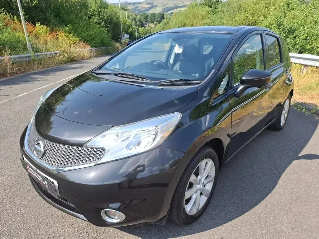Used Nissan Note S 98 HP (72 kW) 2014 Black Hatchback