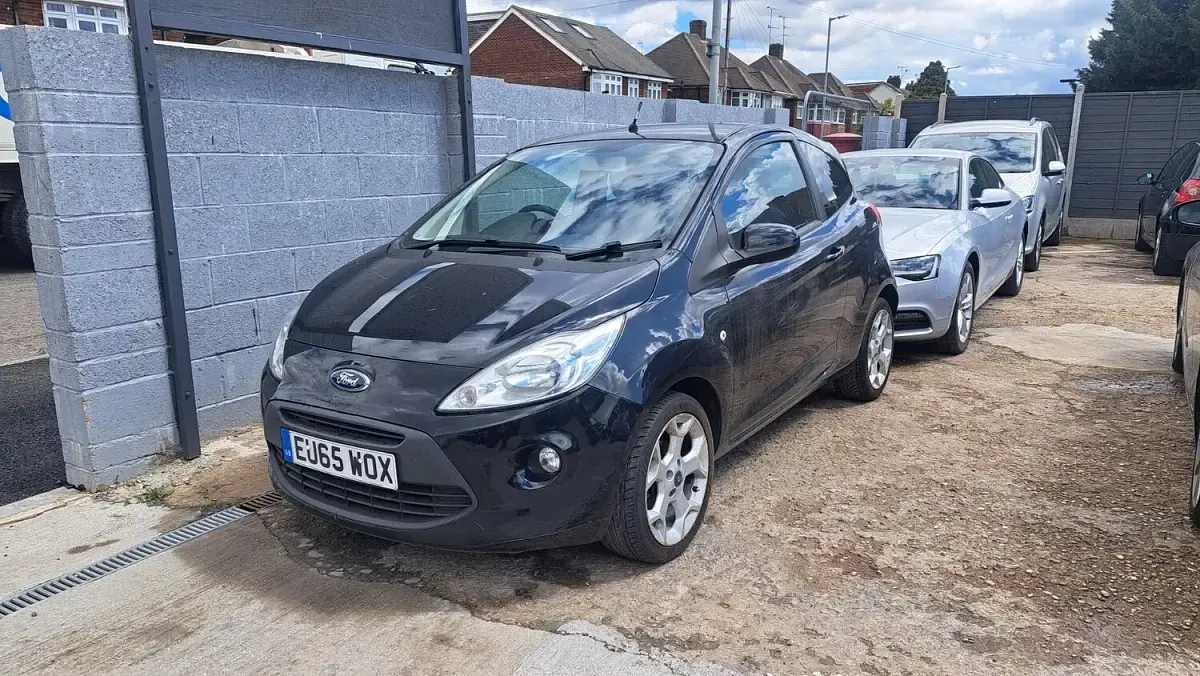 Used Ford Ka Zetec 2015 Black Hatchback