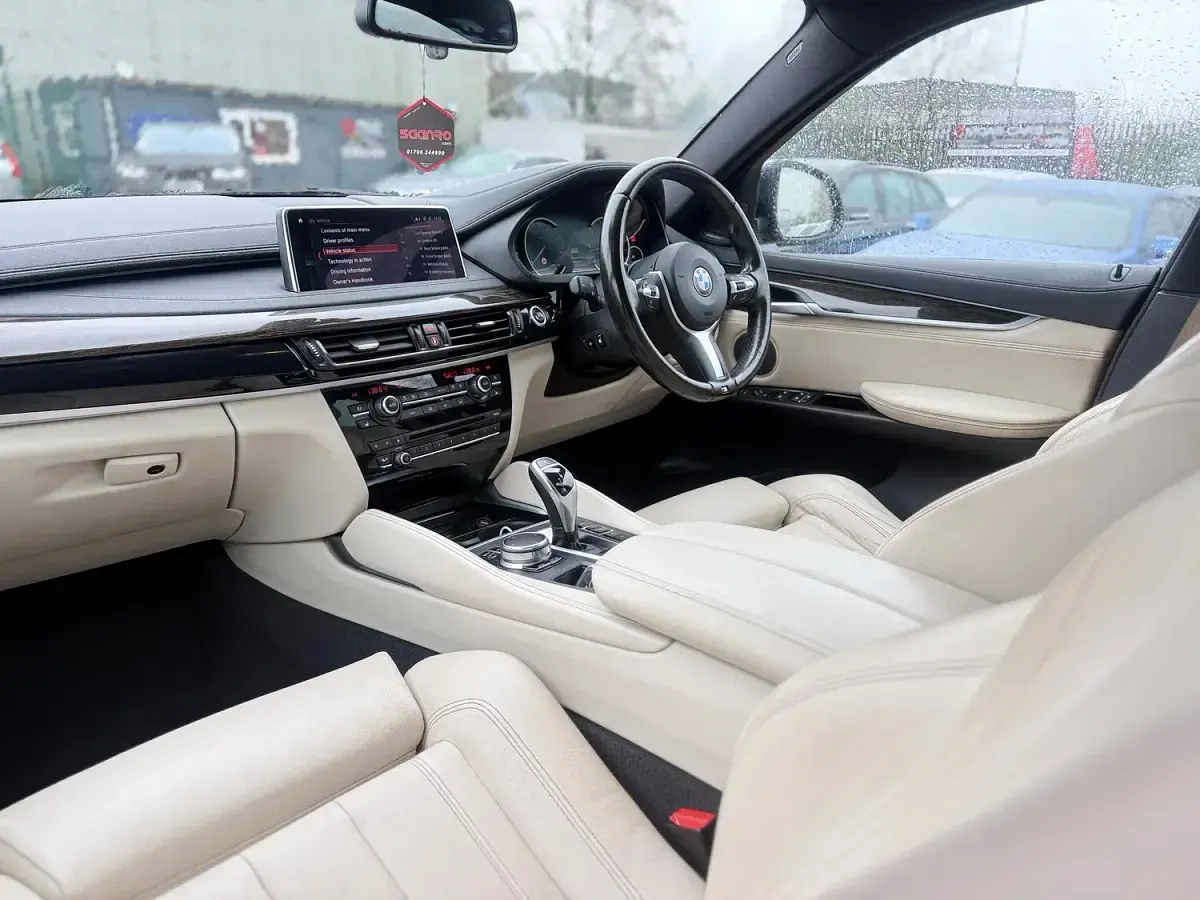 Used BMW X6 M Sport 258 HP (189 kW) 2017 Black SUV