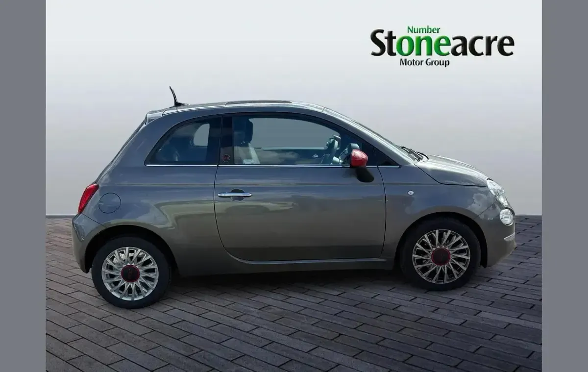 Used Fiat 500 Red 68 HP (50 kW) 2022 Grey Hatchback