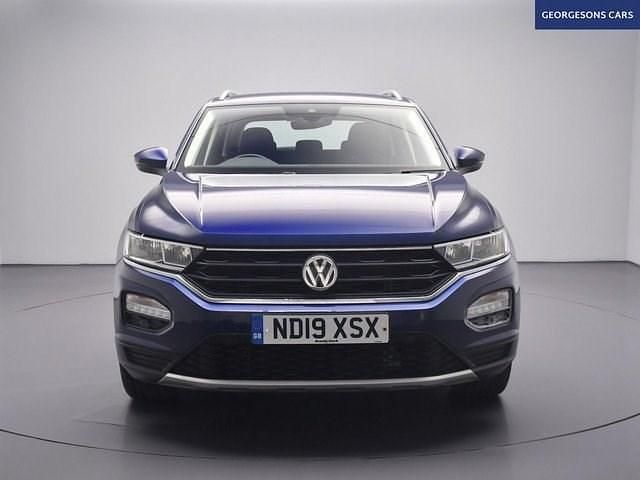 Used VW T-Roc SE 115 HP (84 kW) 2019 Blue SUV