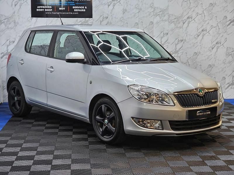 Silver Used 2012 Skoda Fabia GreenLine Hatchback | £3,350 (Fair price) - Image 1/3