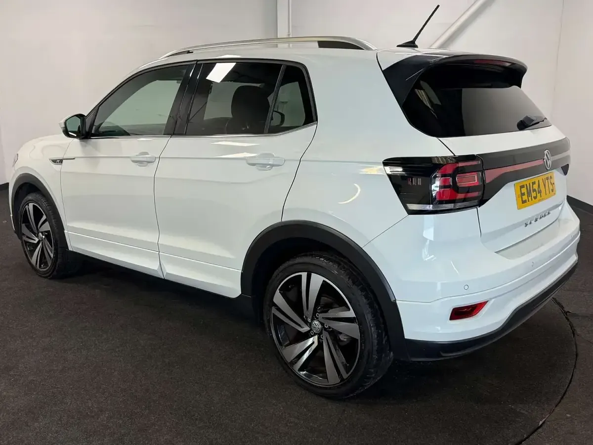 Used VW T-Cross R-line 115 HP (84 kW) 2019 White SUV