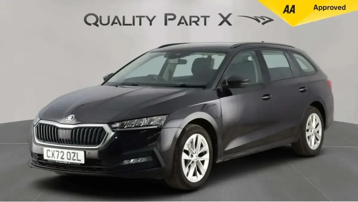 Begagnad Skoda Octavia SE Technology 2022 Svart Kombi