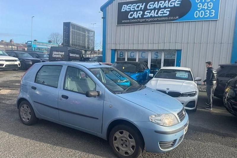 Used Fiat Punto Active 60 HP (44 kW) 2006 Blue Hatchback
