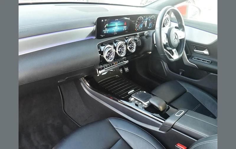 Used Mercedes CLA200 AMG Line Premium 161 HP (118 kW) 2022 Red Coupe