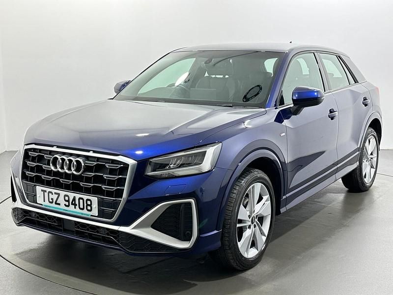 Used Audi Q2 S-Line 150 HP (110 kW) 2021 Blue SUV