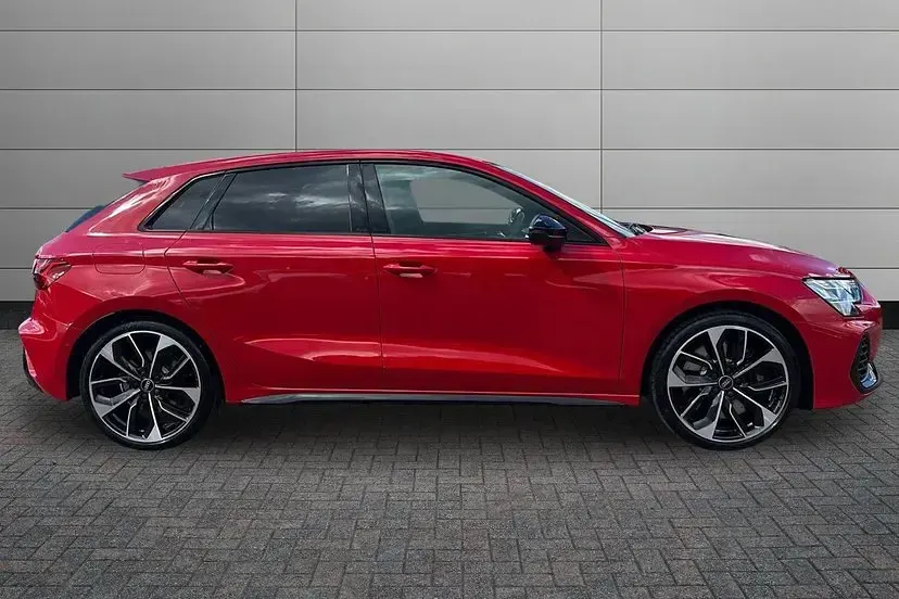 Used Audi S3 Sportback Black Edition 333 HP (244 kW) 2025 Red Hatchback