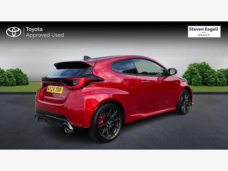 Used Toyota Yaris 2024 Red Hatchback