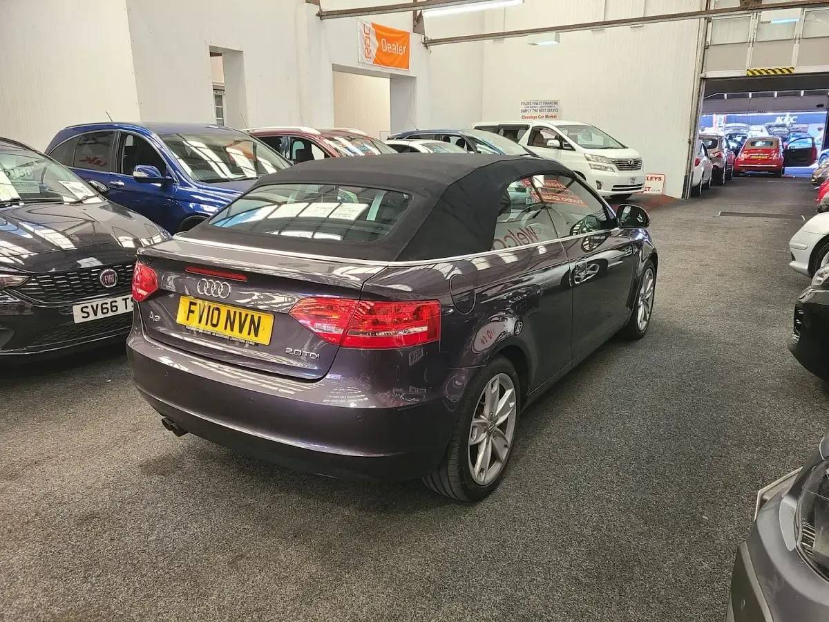 Used Audi A3 Cabriolet Sport 140 HP (102 kW) 2010 Grey Cabriolet