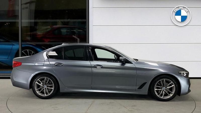 Used BMW 520 M Sport 187 HP (137 kW) 2018 Blue Sedan