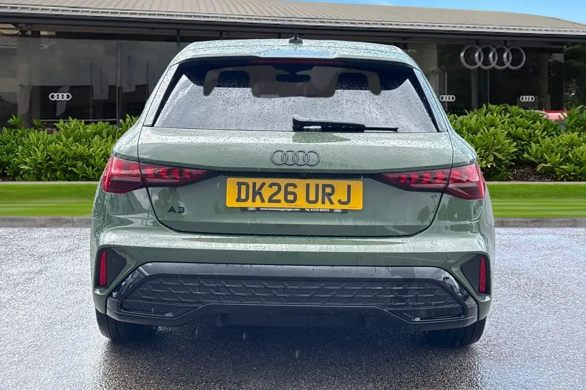 Used Audi A3 Black Edition 150 HP (110 kW) 2026 Green Hatchback