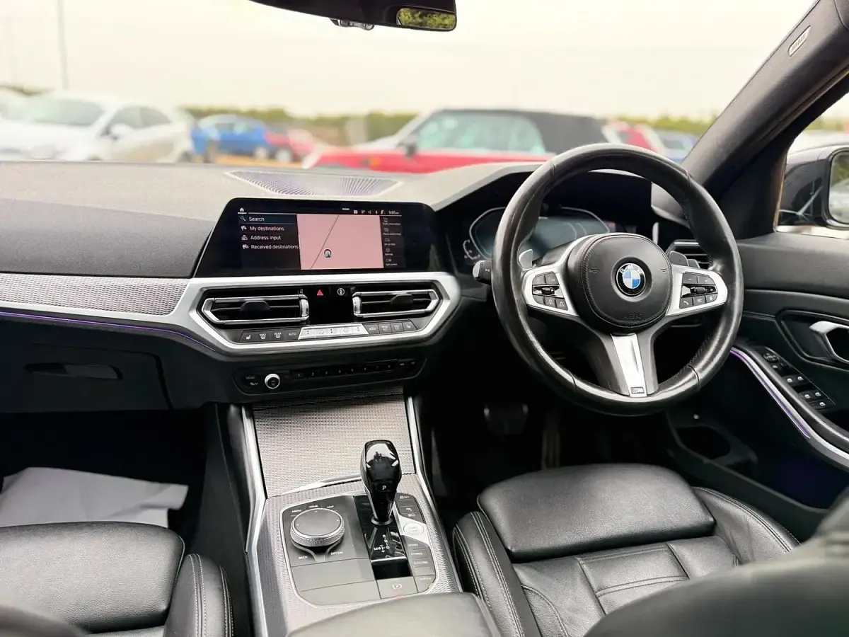 Used BMW 330e M Sport 2020 Black Sedan