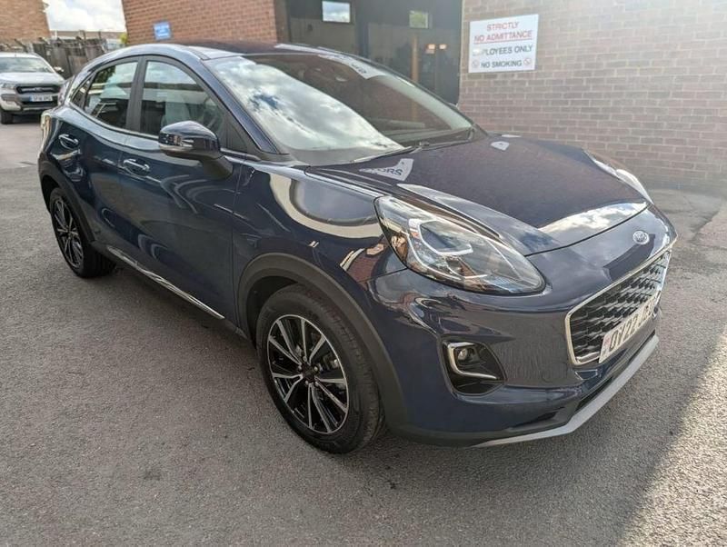 Blue Used 2022 Ford Puma Titanium Hatchback | £13,750 (Good price) - Image 1/4