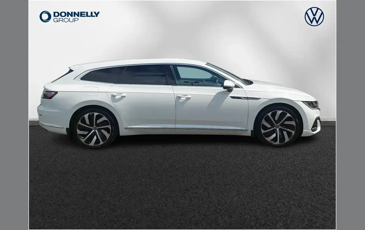 Used VW Arteon R-line 150 HP (110 kW) 2021 White Hatchback