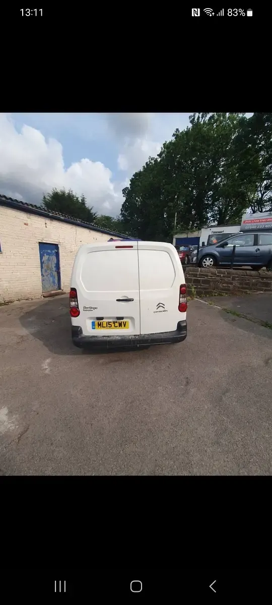 Used Citroën Berlingo 75 HP (55 kW) 2015 White MPV