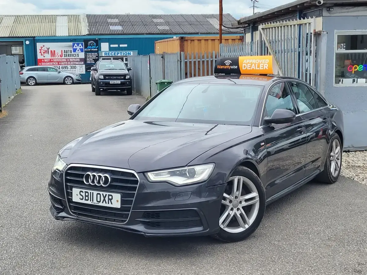Used Audi A6 S-Line 177 HP (130 kW) 2011 Grey Sedan